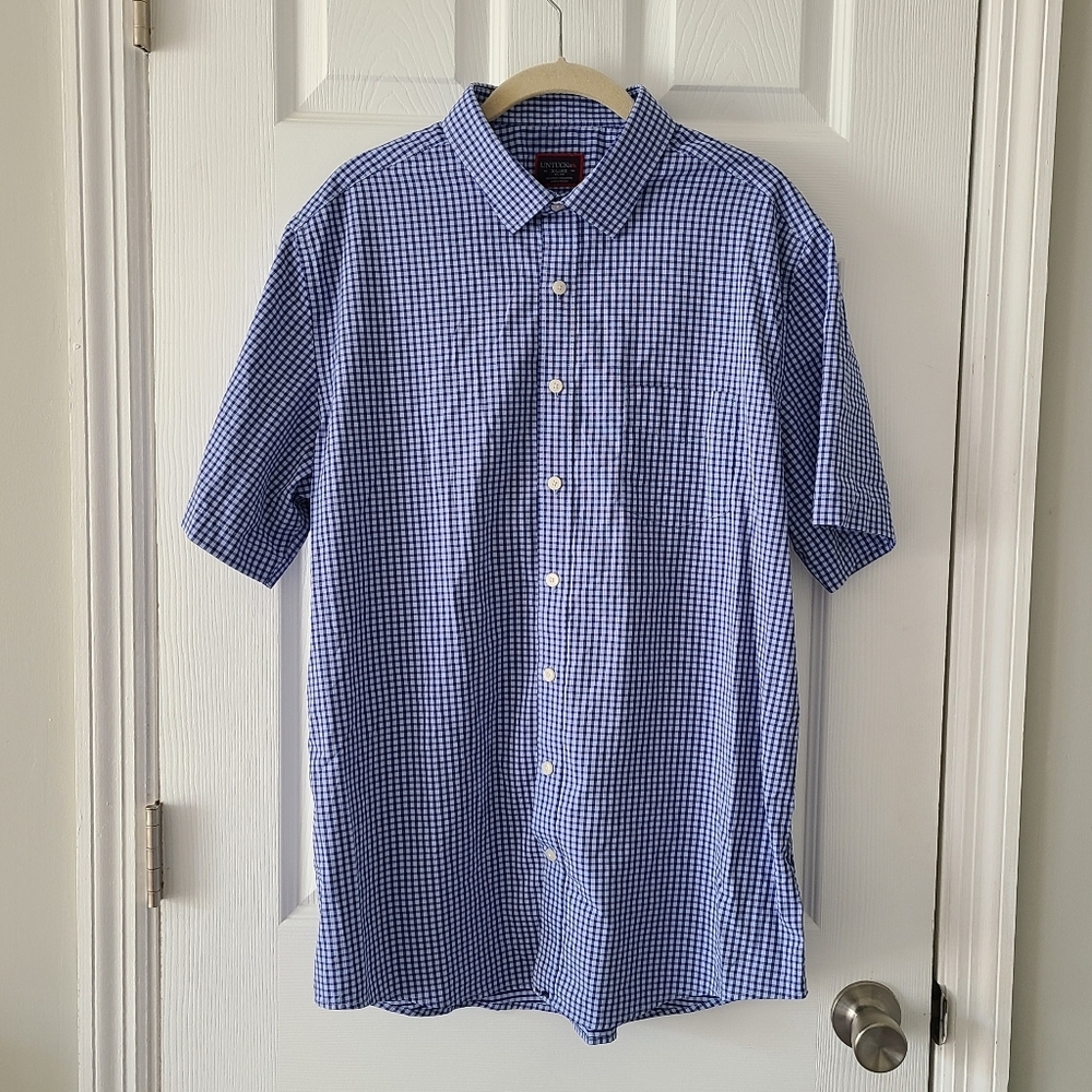 Untuckit Gingham Button Down - image 1